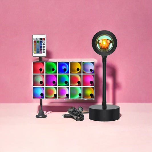 La Lampe Coucher De Soleil Par Telecommande